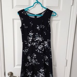 Black Floral Dress
